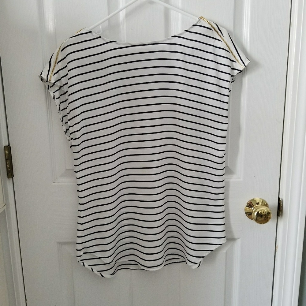 Striped Short Sleeve Shirt